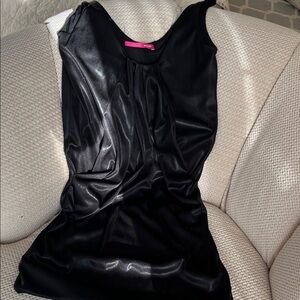 Pinkyotto Black Pleated Dress